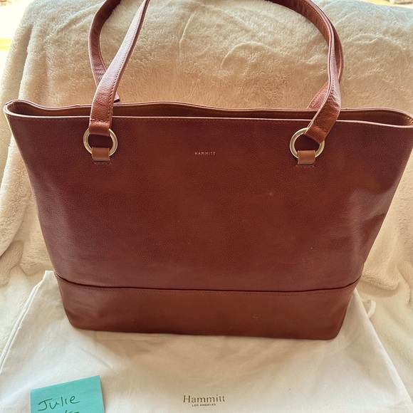 HAMMITT Anderson Manzanita Tan with brushed gold hardware, NWT - Picture 3 of 10